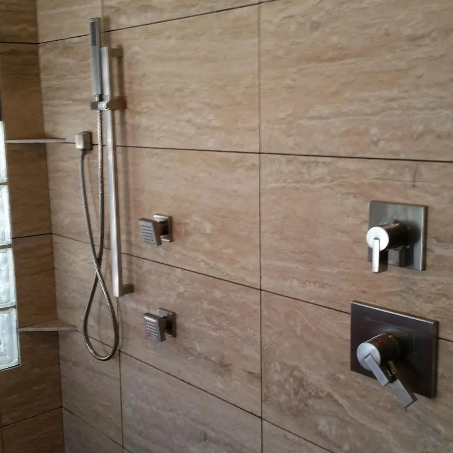 Shower fixture installation for Gas Line Repair in Hopewell